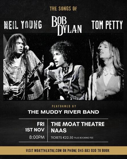 The Songs of Bob Dylan, Neil Young & Tom Petty performed by The Muddy River Band