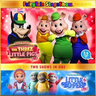 The Three Little Pigs + Little Bo-Peep Live!